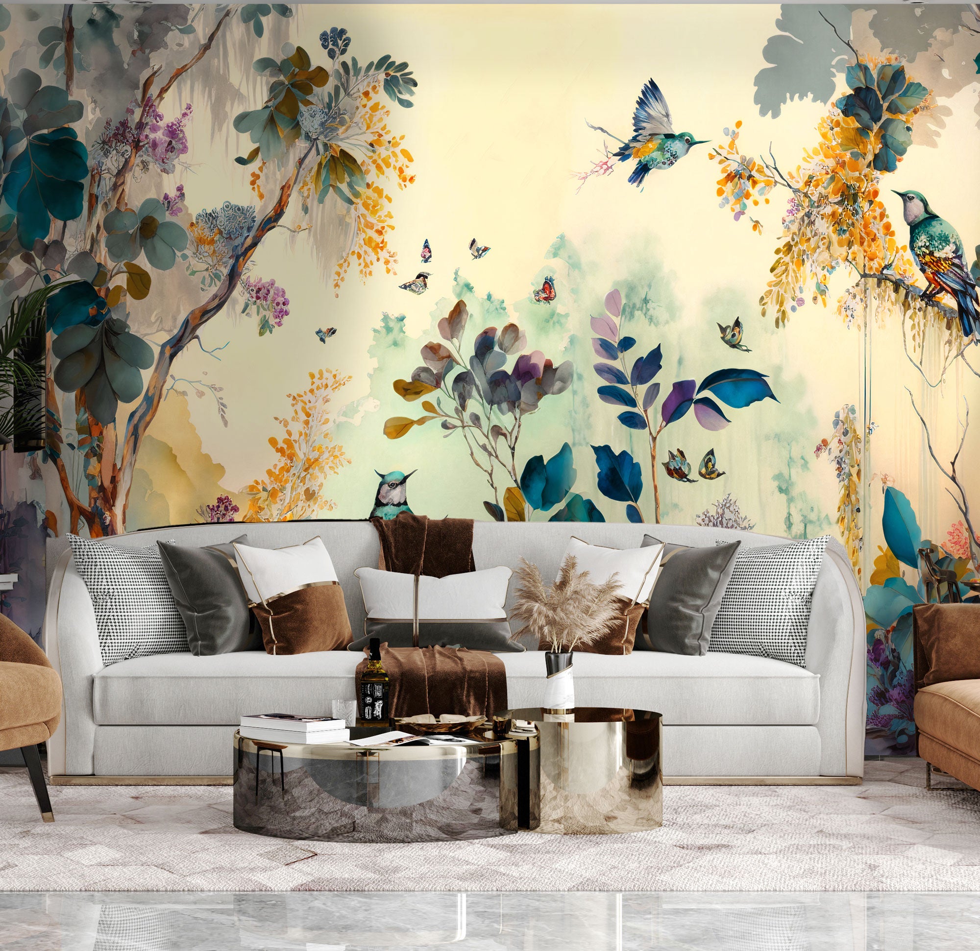 Watercolour Wonders Mural