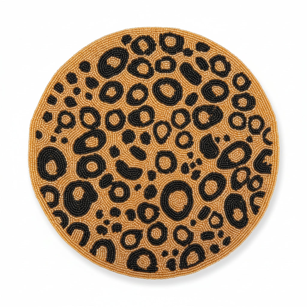 PLACEMAT LEOPARD SET  OF 4