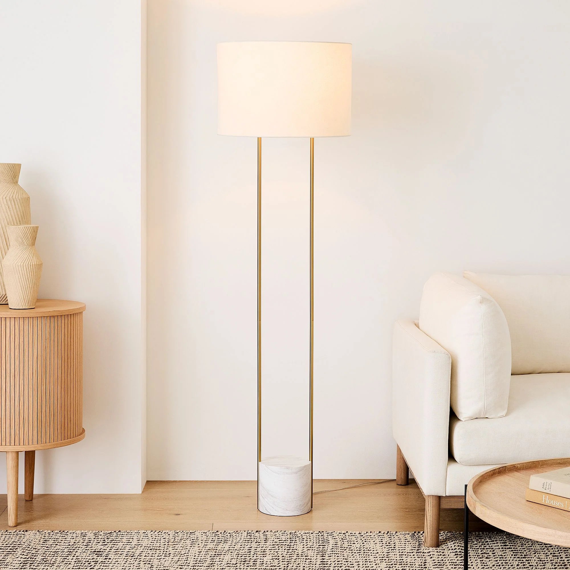 Yves Floor Lamp W/Shade