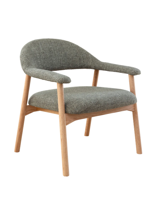 Adele Occasional Oak Chair - Sikara Matcha
