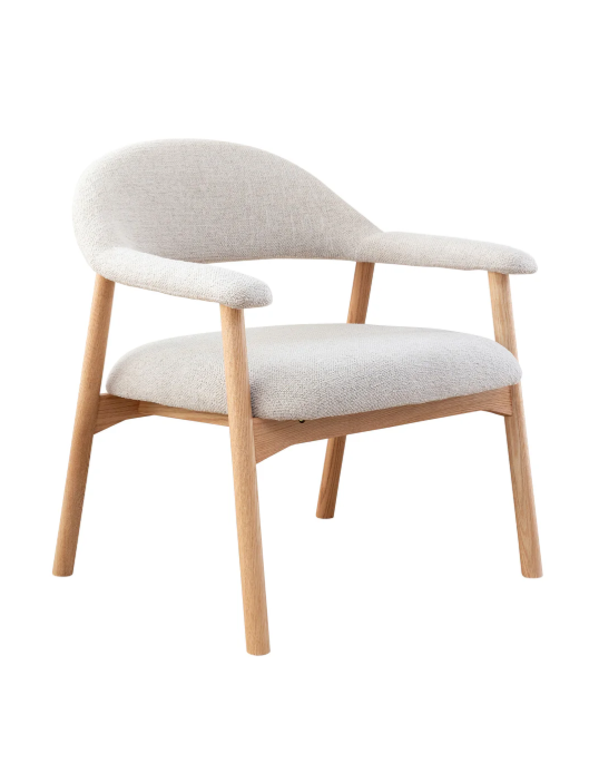 Adele Occasional Oak Chair - Sikara Natura