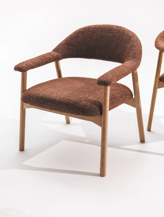 Adele Occasional Oak Chair - Sikara Parika