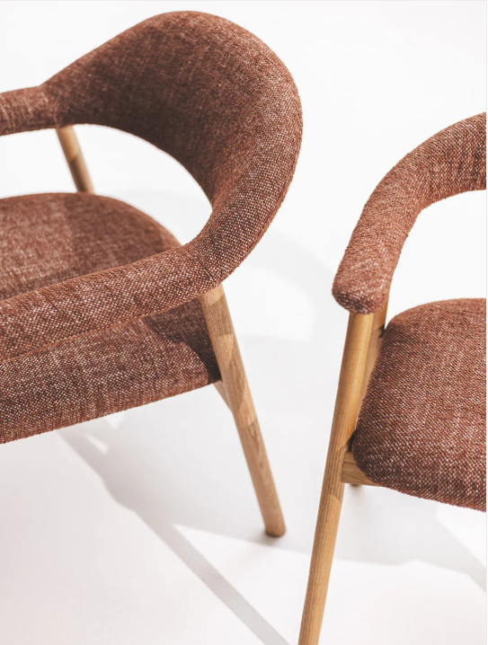 Adele Occasional Oak Chair - Sikara Parika