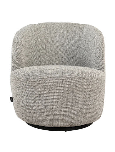 Alba Swivel Chair - Pristine Cafe au Lait