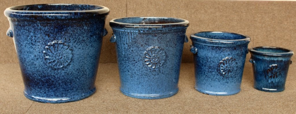 BLUE FLOWER POT