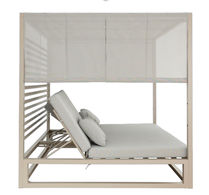 Palace Canopy Daybed in Safari