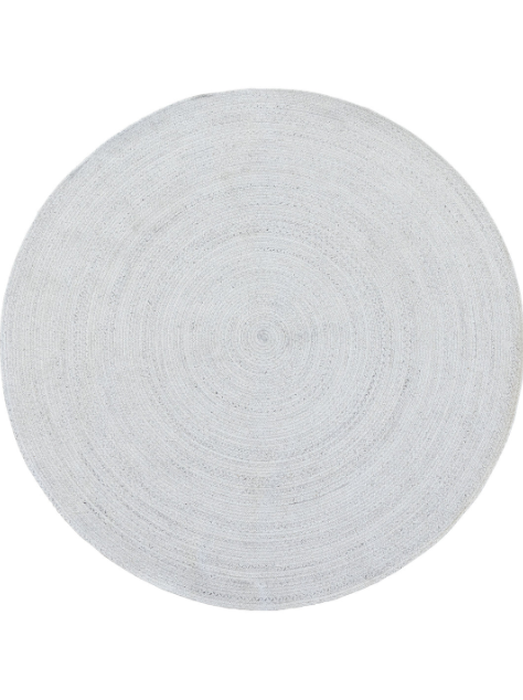 Carousel Round Rug in Creme