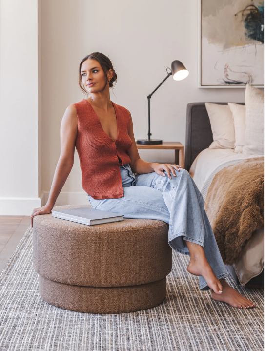 Conga Ottoman Large in Java Masala