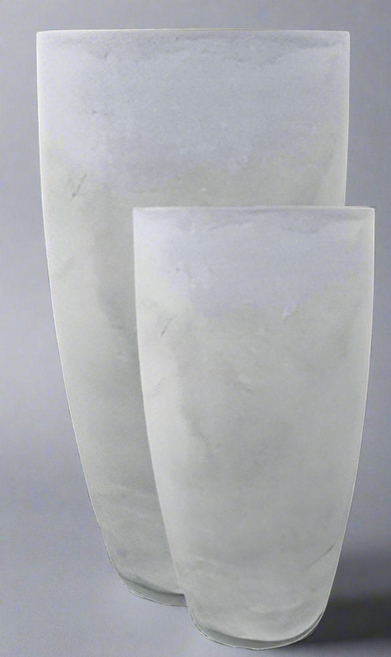 Conic Slim Set of 2 Outdoor Planters