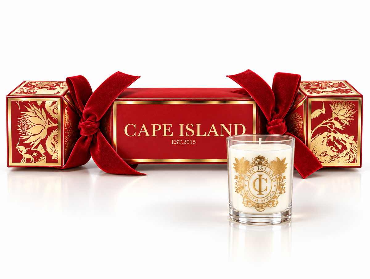 Crimson Cracker Mini Candle - Set of 4
