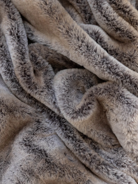 Elk Faux Fur in Coco