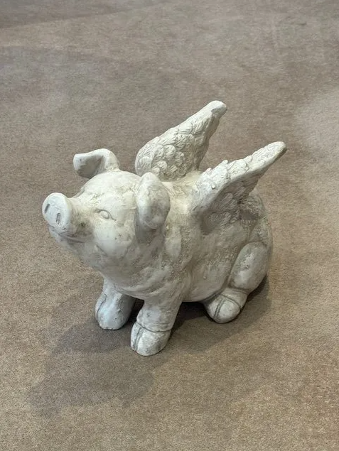Flying Pig Bust – NetDécor - Main Image