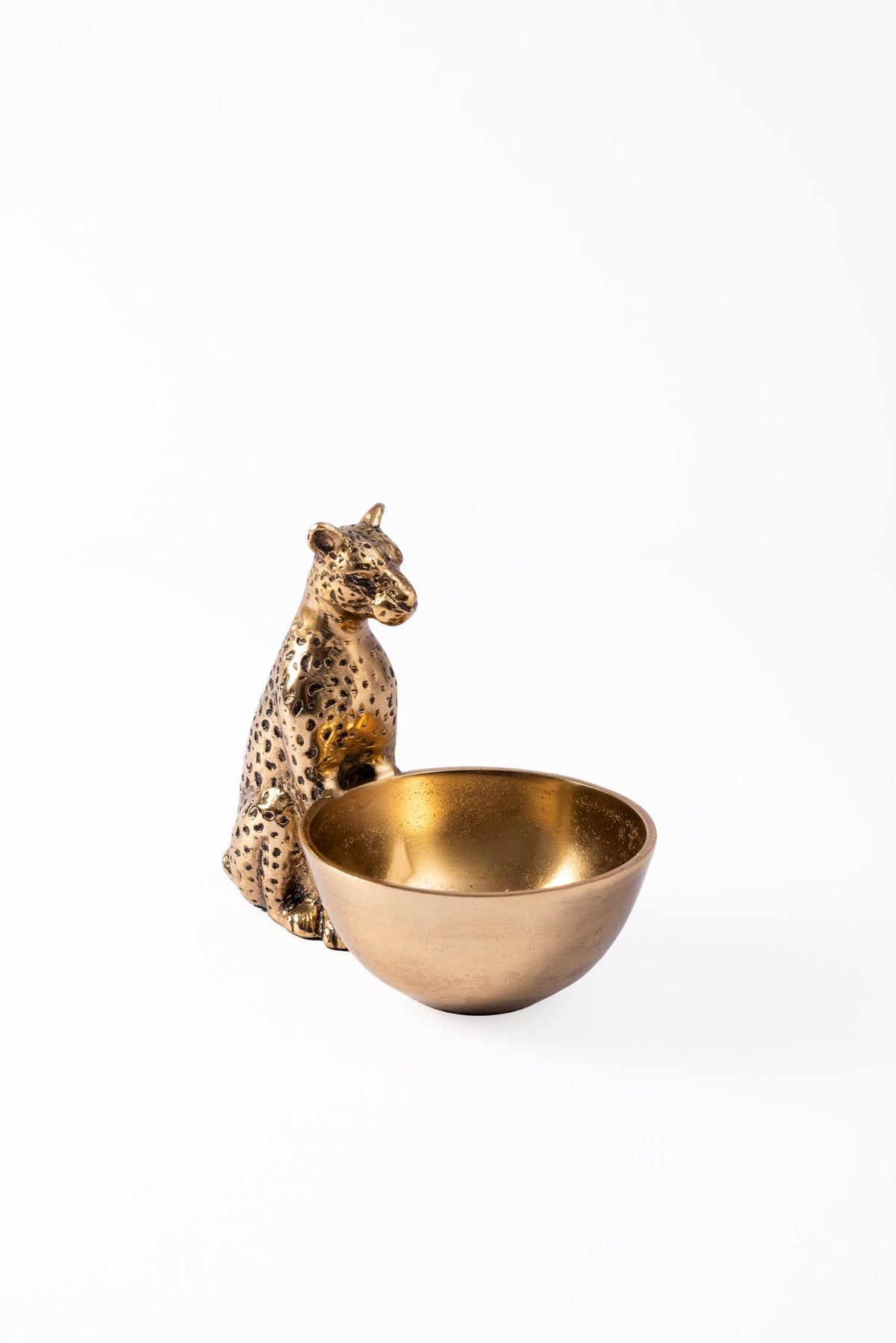 BADILI LEOPARD BOWL BRASS