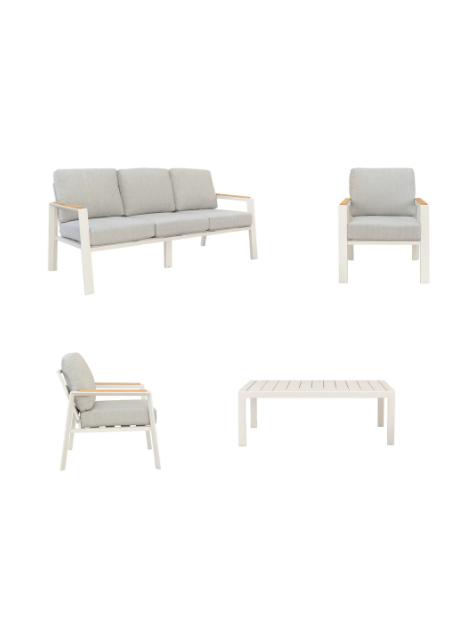 Helios Sofa Set in Natura