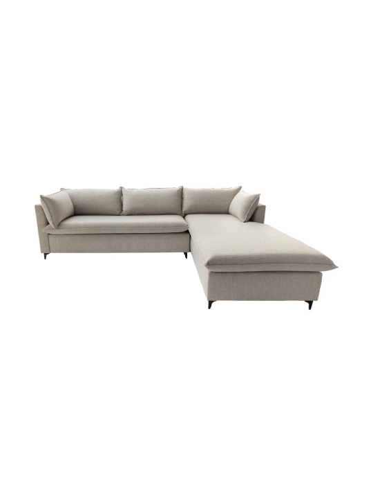 New Horizons Sofa Right Chaise in Hogan Stone