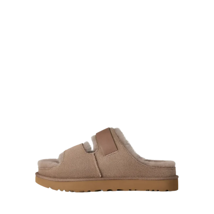 UGG GREENPORT STRAP SLIDE -  Caribou