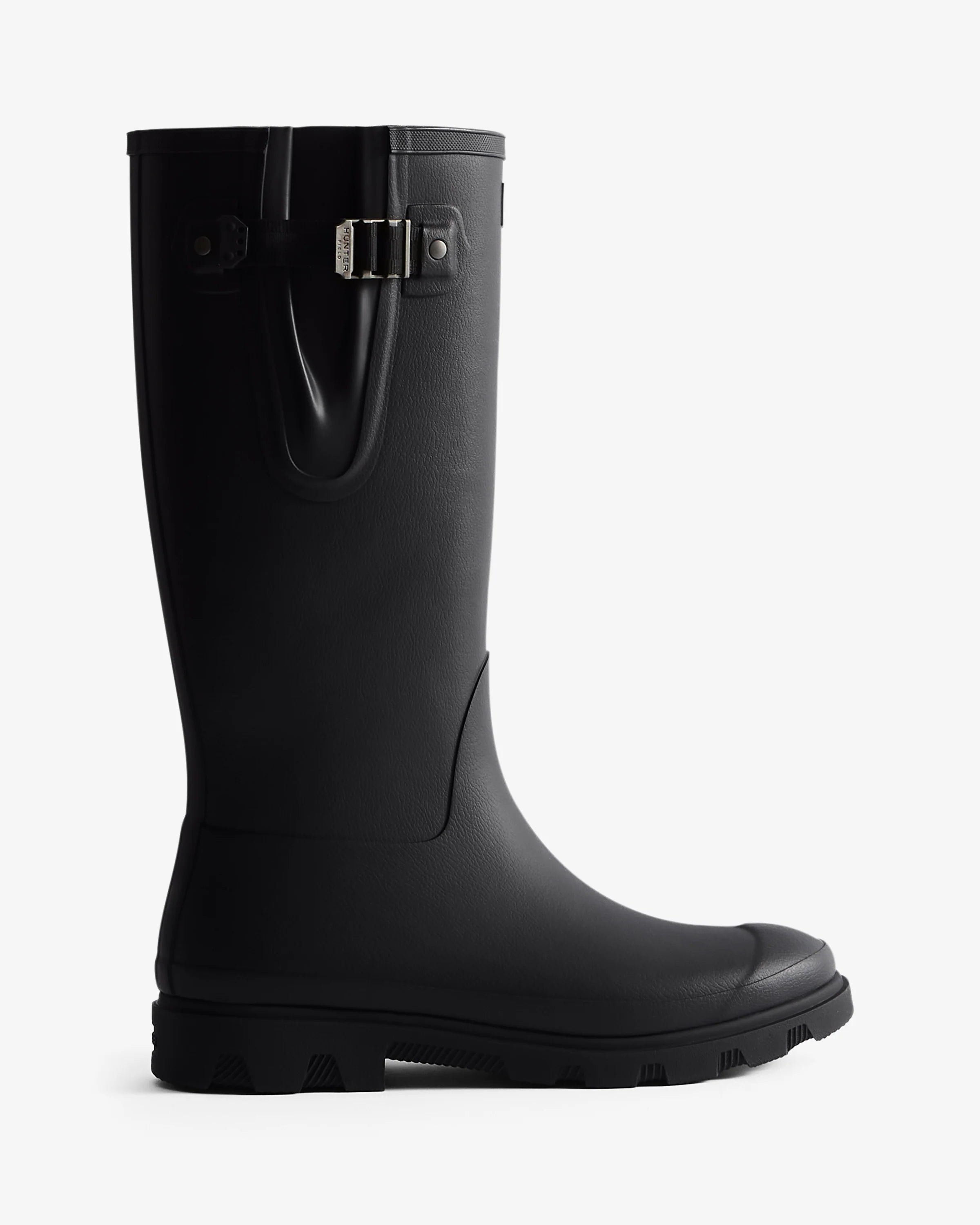 Men's Downpour Field Adjustable Tall Wellington Boot - Black