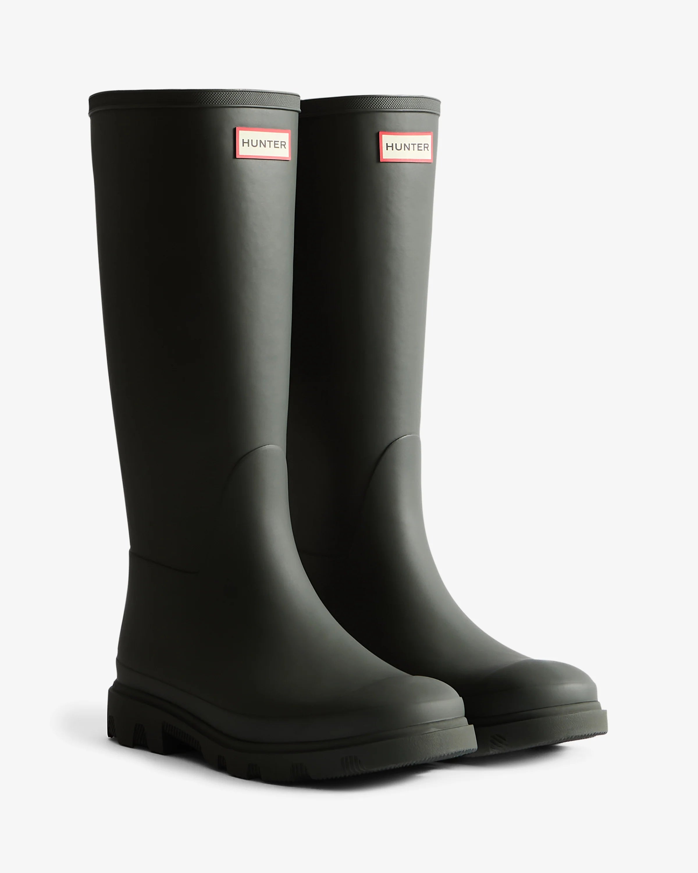 Men's Downpour Tall Wellington Boot - Dark Olive