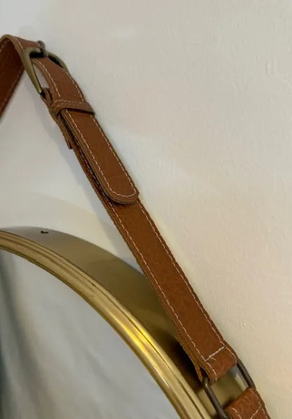 Mirror Safari Antique Brass