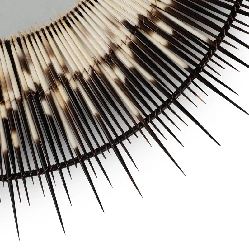 Medium Porcupine Quill Mirror
