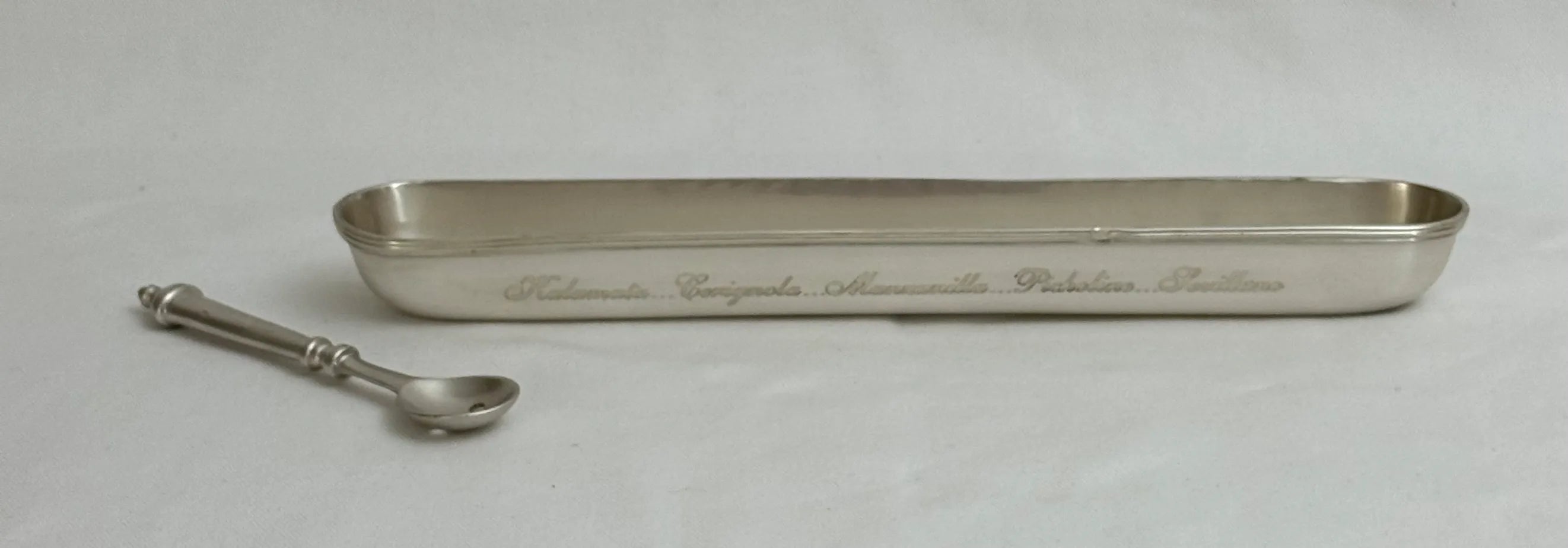 Olive Tray with Spoon