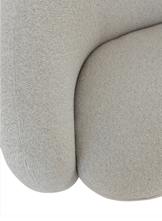 Prague Sofa in Comet Stone