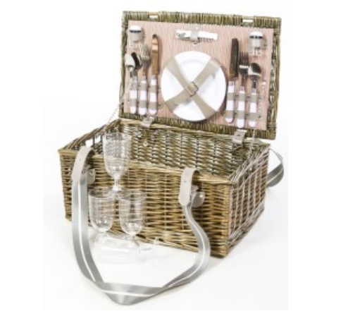 Quartet Picnic Basket for 4 people