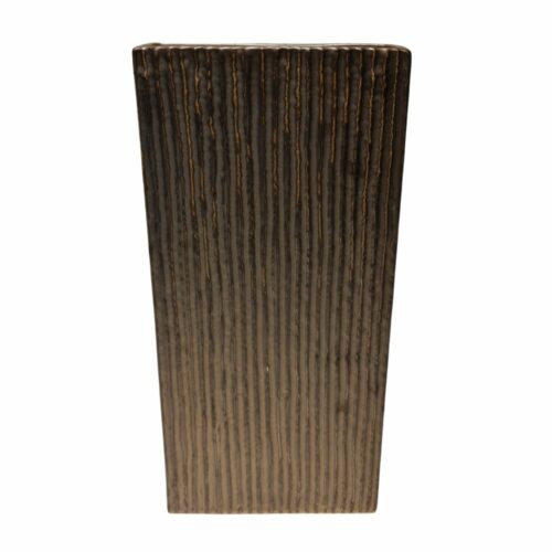 Ribbed Vertical Vase