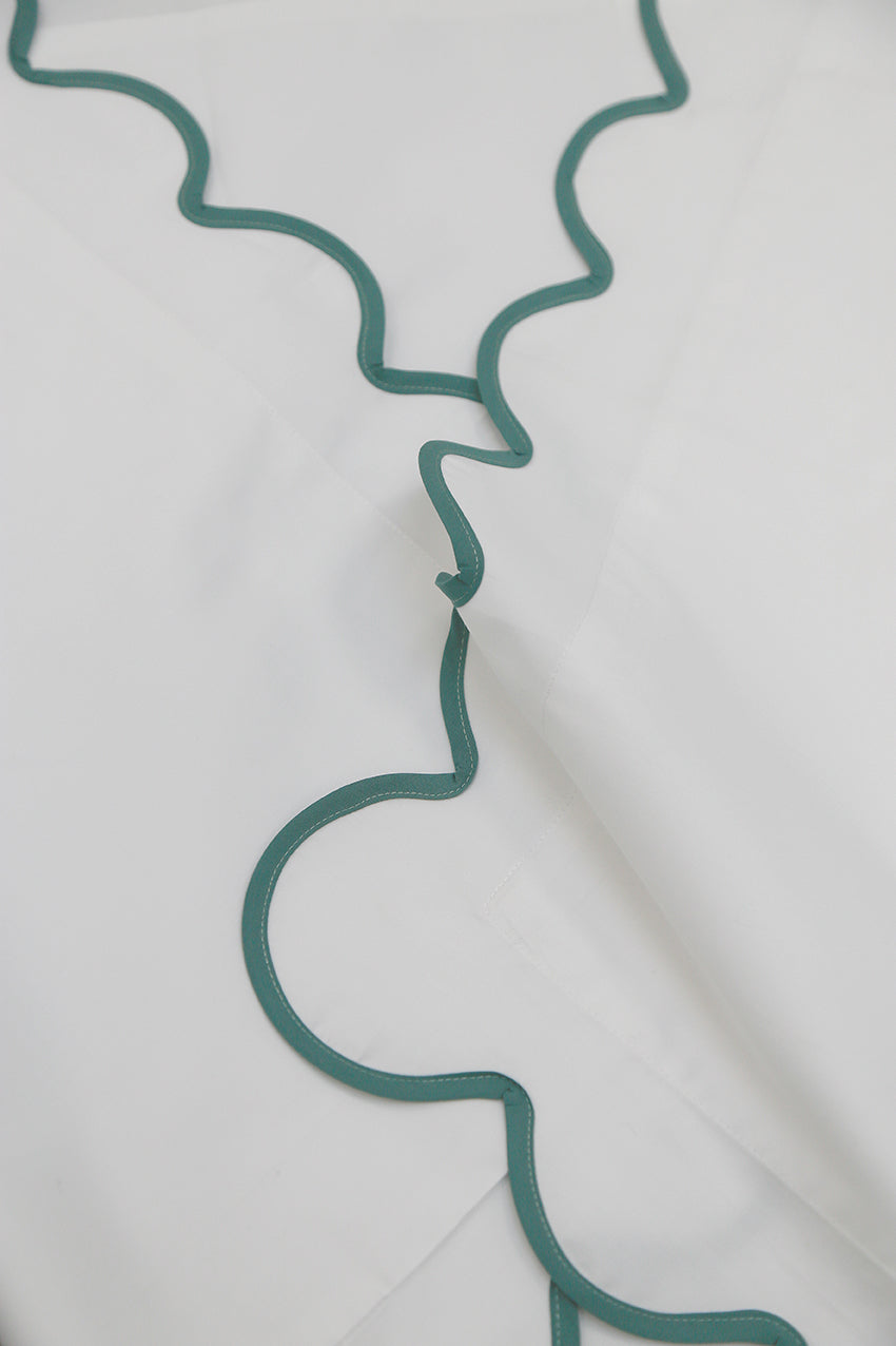 Reed Linen - Scallop Duvet Set