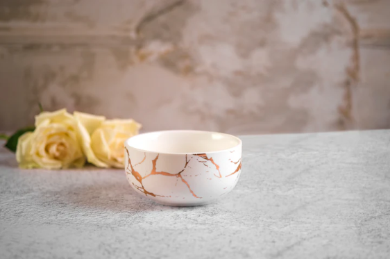 Kintsugi Bowl- Large in Black or White