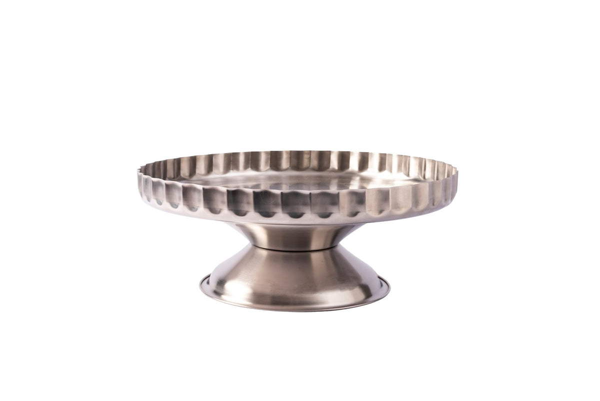 CAKE PLATE IMPERIAL SILVER