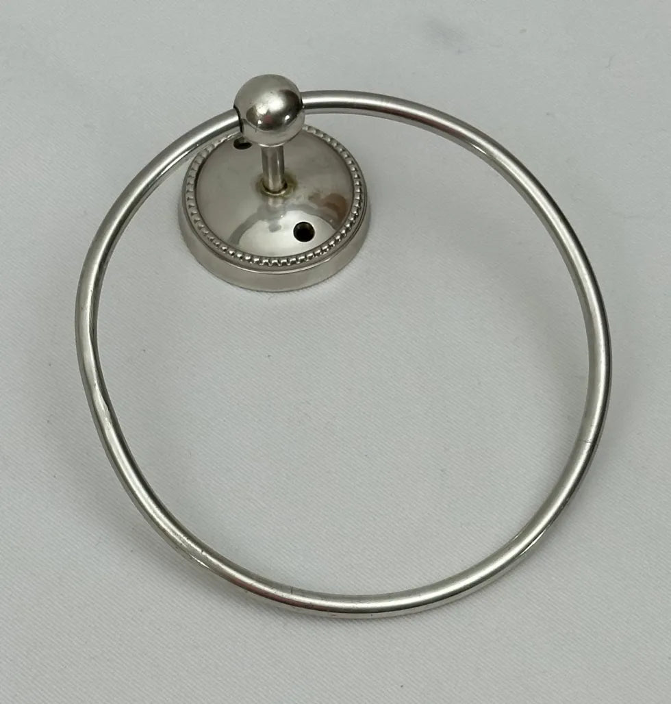 Round Beaded Towel Ring
