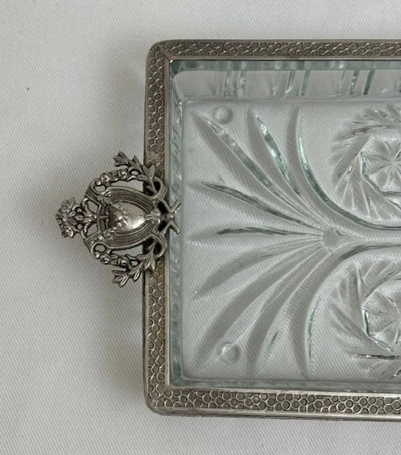 Tray Cut Glass Royal