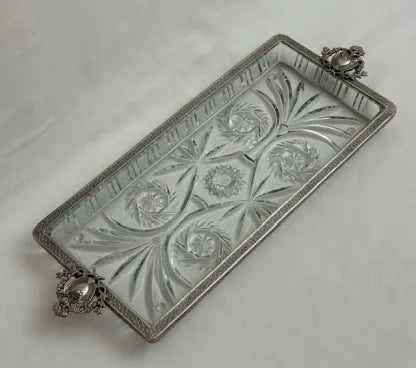 Tray Cut Glass Royal
