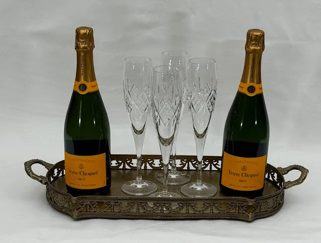 Tray Perfume Antique Brass