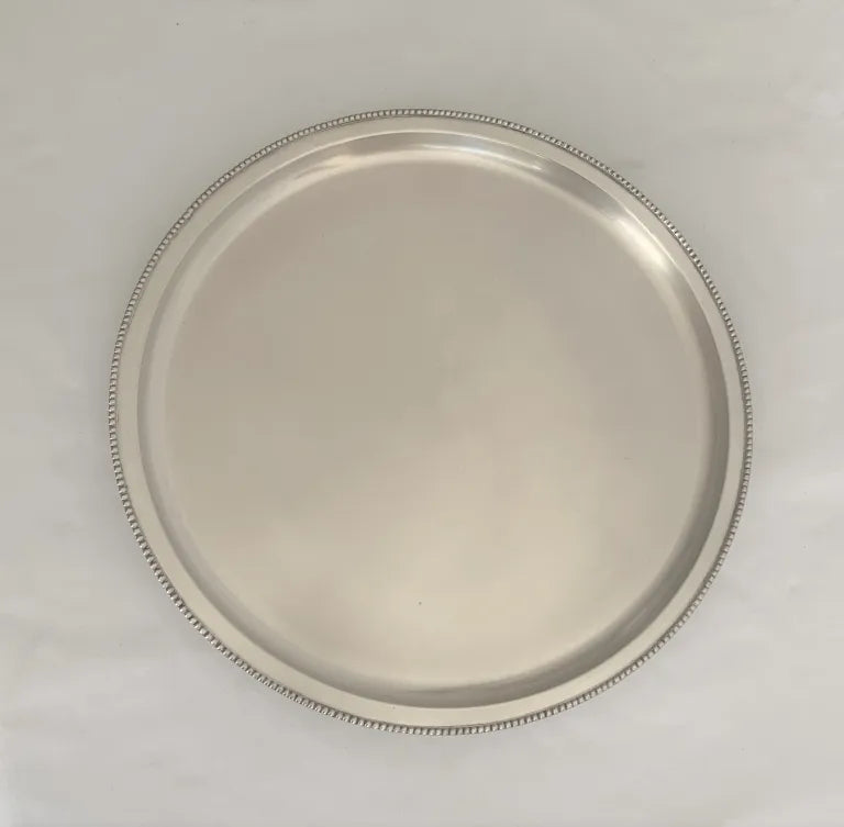 TRAY SERVING BEADED XL