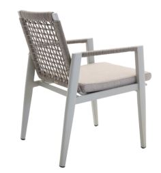 Vista Outdoor Dining Chair in Savanna