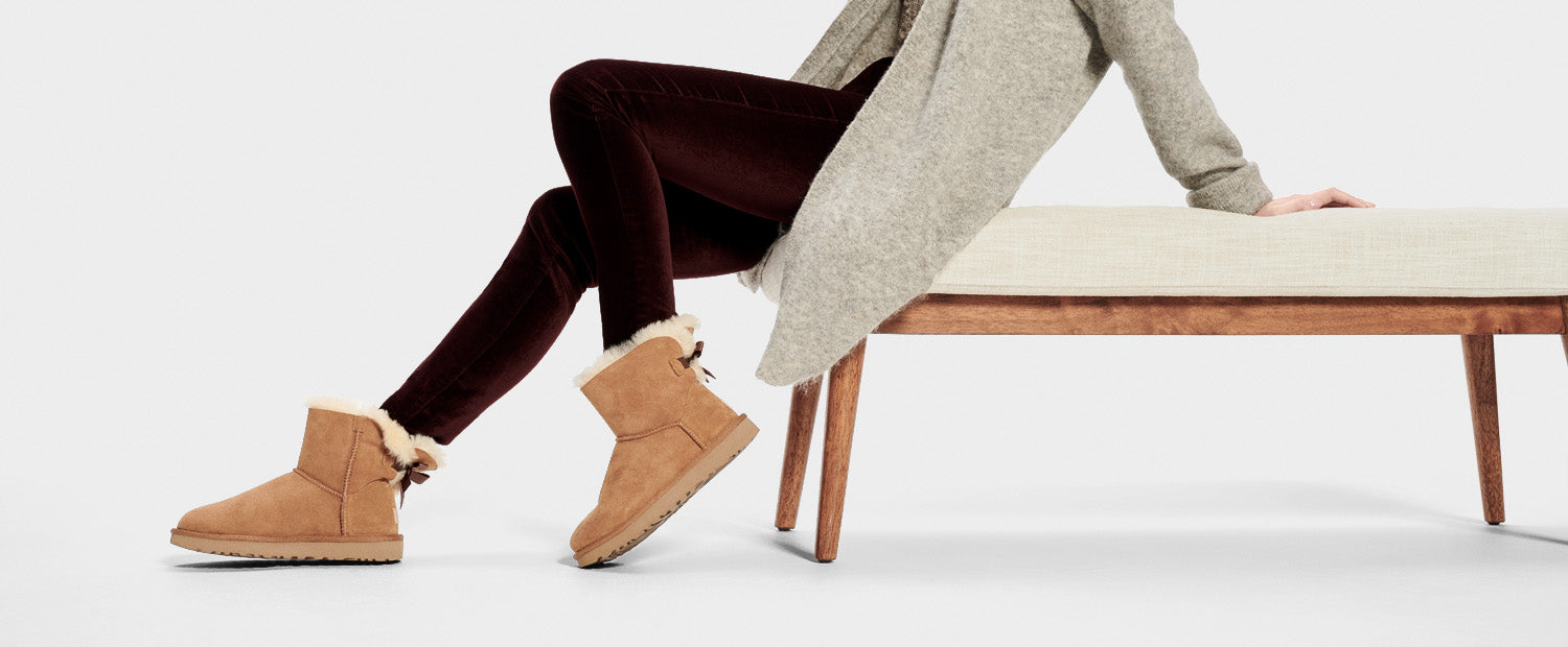 UGG - Mini Bailey Bow Chestnut - NetDécor 