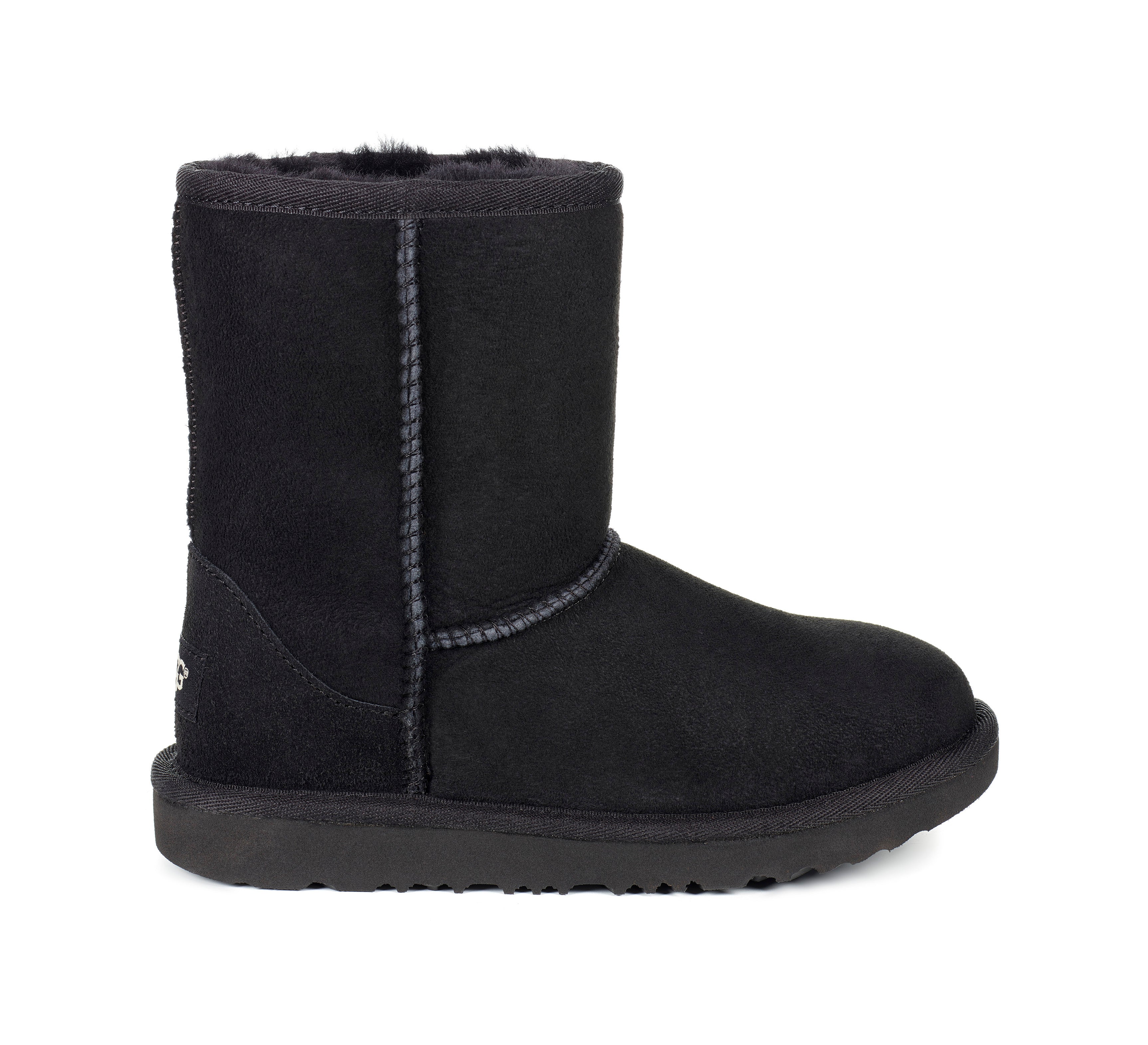 UGG Kids Classic Short 11 Black - NetDécor 
