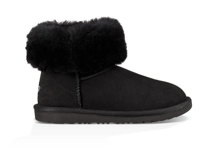 UGG Kids Classic Short 11 Black - NetDécor 
