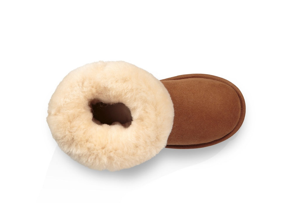 UGG Kids Classic Short 11 Chestnut - NetDécor 