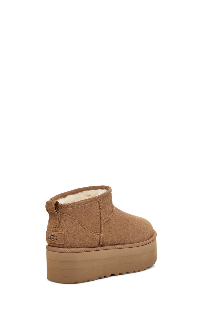 UGG Classic Ultra Mini Platform Chestnut - NetDécor 