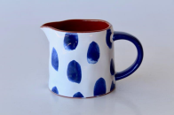 SMALL BLUE & WHITE BLOB JUG - NetDécor 