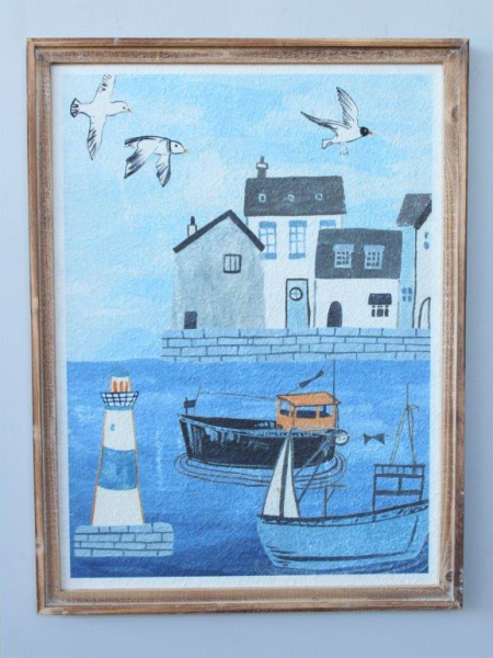LIGHT HOUSE HANGING PAPER PICTURE - NetDécor 