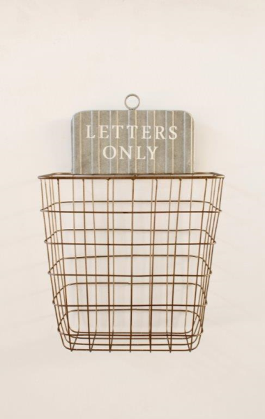 METAL HANGING METAL RACK - NetDécor 