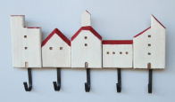 5 HOUSES COATRACK - NetDécor 