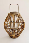 BAMBOO HURRICANE LAMP - NetDécor 