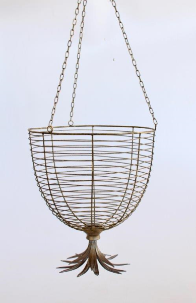 METAL HANGING PLANT HOLDER - NetDécor 