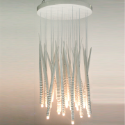 660 mm wide 25 Gemsbok Horn Chandelier - NetDécor 
