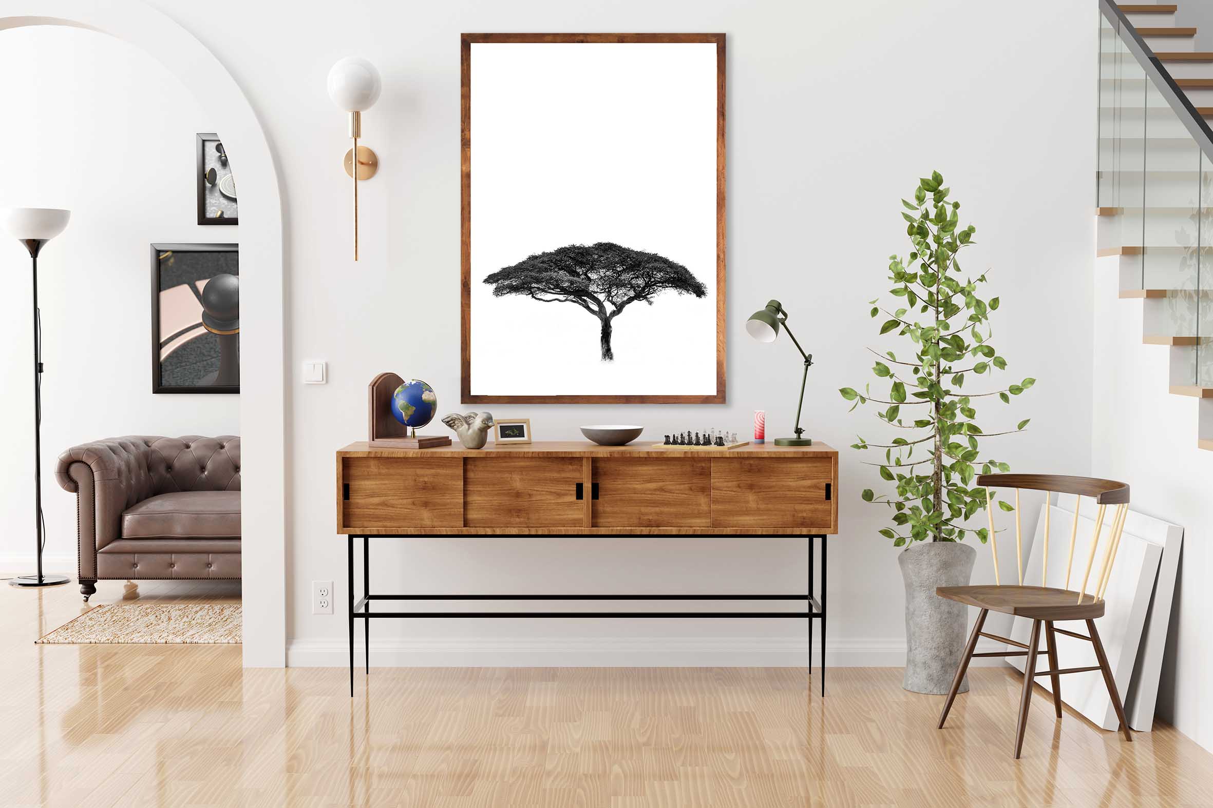 Limited Edition Acacia Landscape - NetDécor 